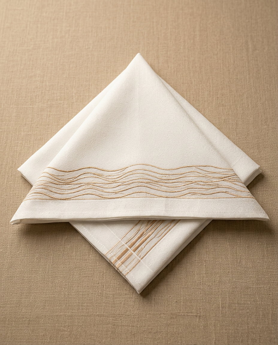 Desert Wave ghutra (shemagh) fabric design